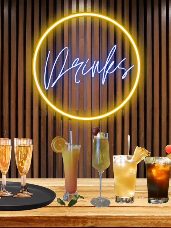 Drinks Neon Sign