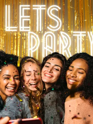 Lets Party Neon Sign