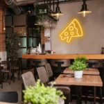 Pizza Slice Neon Sign